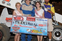 eagle-07-28-12-544-tyler-drueke-with-miss-cass-county-loxley-grafe-and-miss-eagle-amanda-fogerty-and-flagman-billy-lloyd