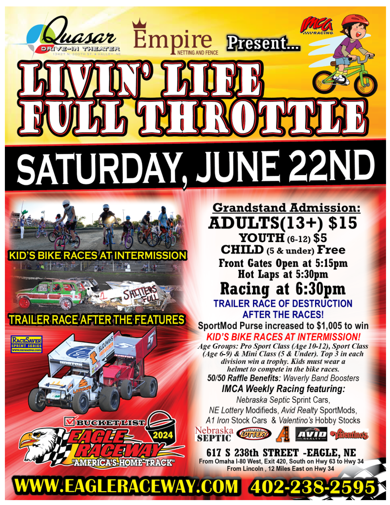 Quasar Drive-In Theater & Empire Fence present LIVIN' LIFE FULL ...